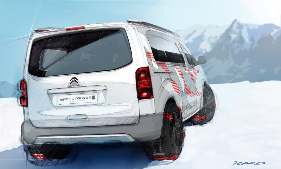  Citroen SpaceTourer 4X4 E Concept 2017 года  (фото 25 из 29)